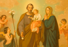 Oración de una madre de familia a la Santísima Virgen Para pedir un favor a San José