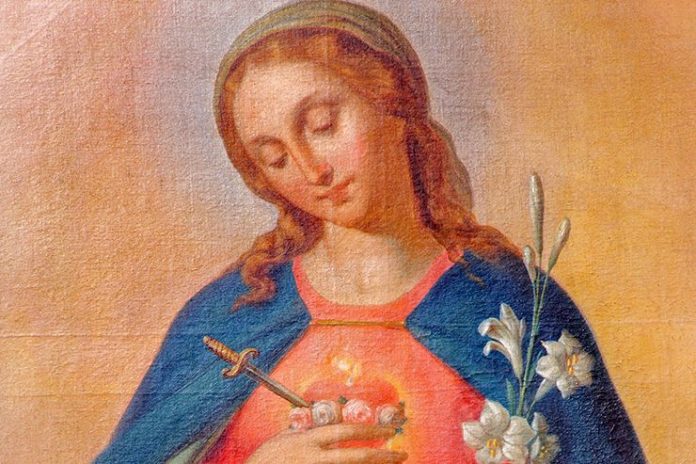 Oración en honor al Inmaculado Corazón de María