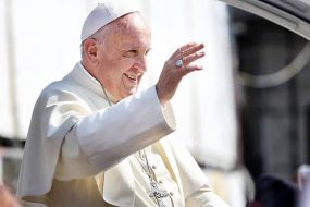 Oración de los 5 dedos, Papa Francisco